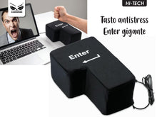Load image into Gallery viewer, Cuscino tasto invio gigante
