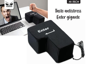 Cuscino tasto invio gigante