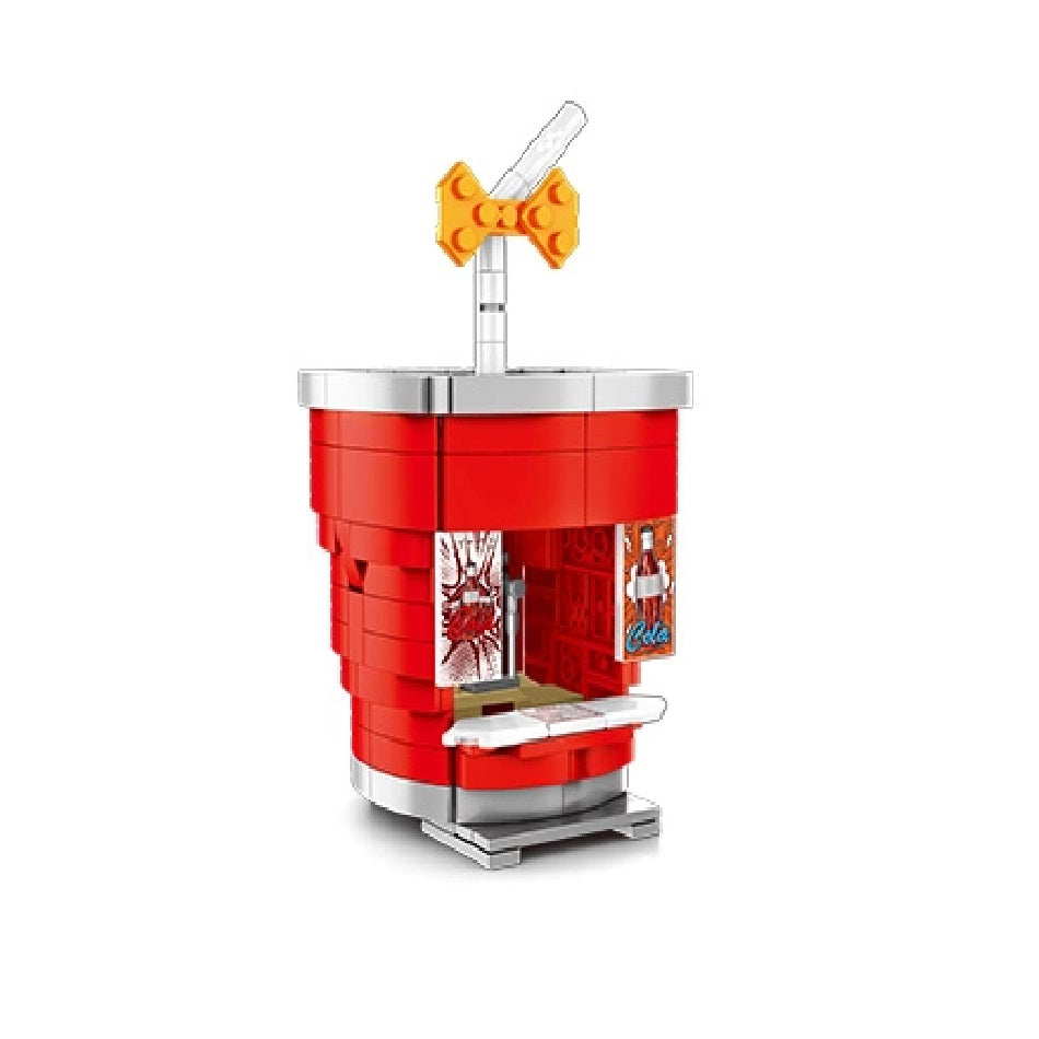 Costruzioni fast food bibita