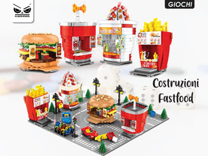Costruzioni fast food bibita