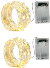 Carica l&#39;immagine nel visualizzatore di Gallery, Set 3 Fili di Luci a batteria da 1 metro
