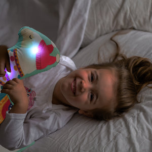 Cuscino con luci lama